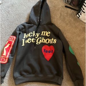 “Lucky me I see ghost” hoodie - VERY LIGHTLY USED